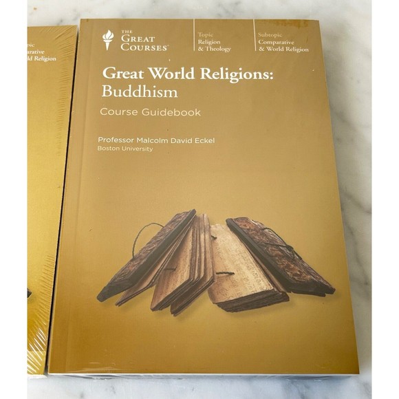Great Courses Great World Religions-Buddhism DVDs-Guidebook-Transcript Book NEW - Picture 6 of 7